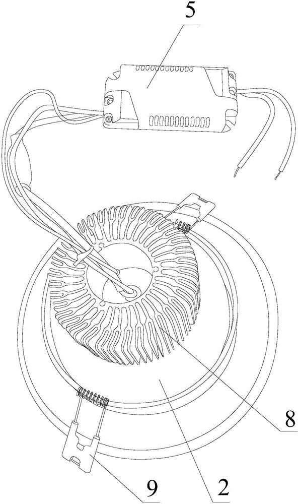 Negative ion LED illuminating device