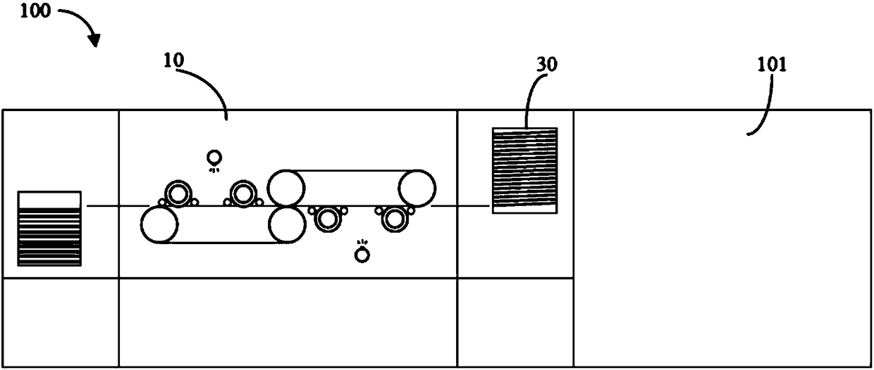 Silicon wafer inserting device, silicon wafer cleaning equipment and silicon wafer cleaning method