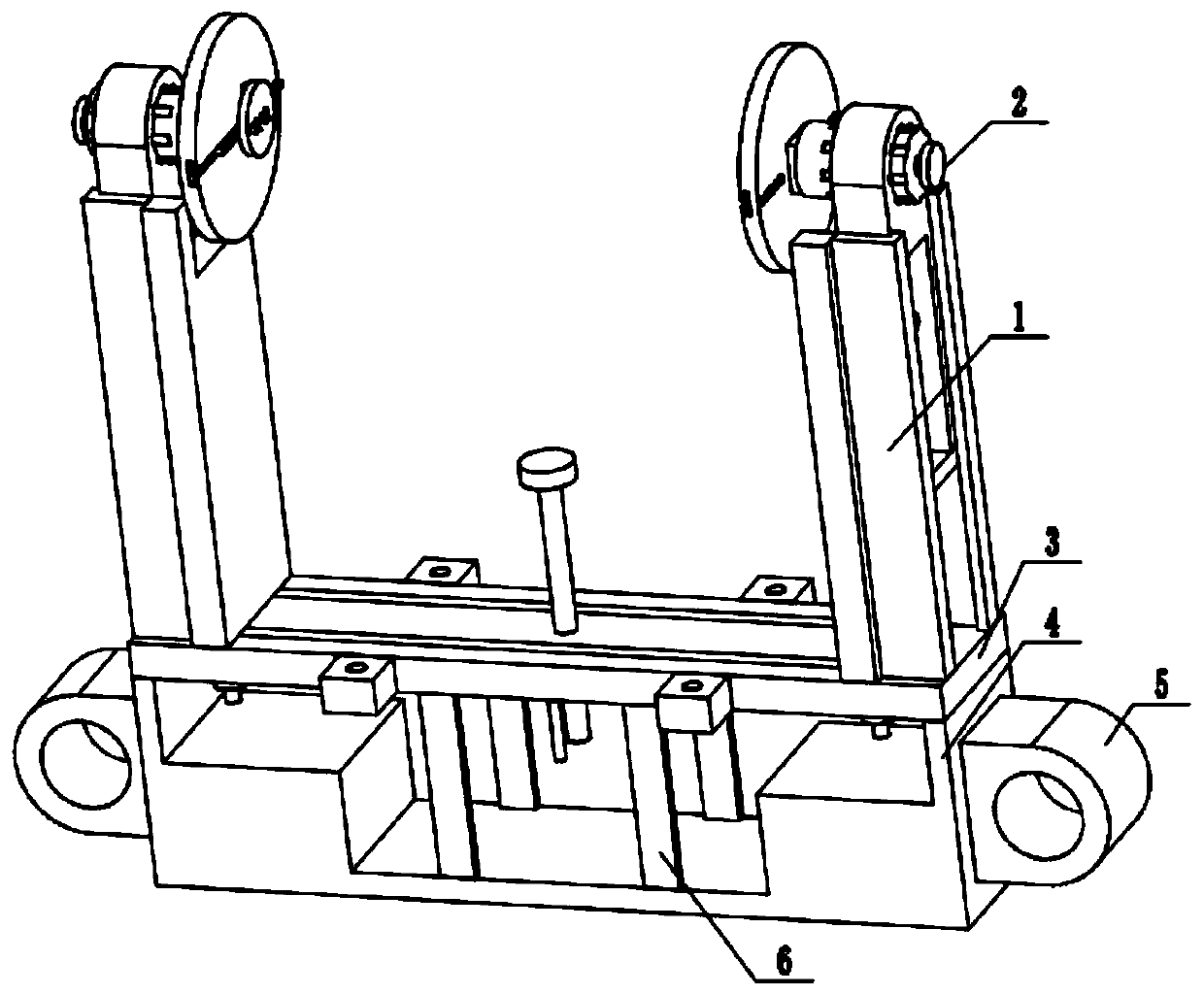 Adjustable clamp for numerically-controlled machine tool