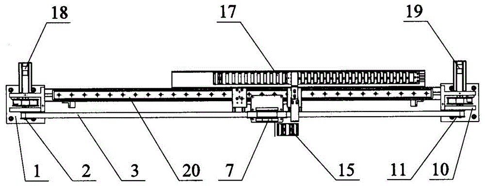 Synchronous driving type rectangular coordinate robot