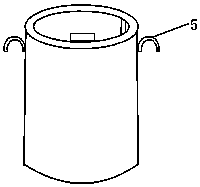 Passive temperature measuring device for cylindrical switchgear and buried cable joints