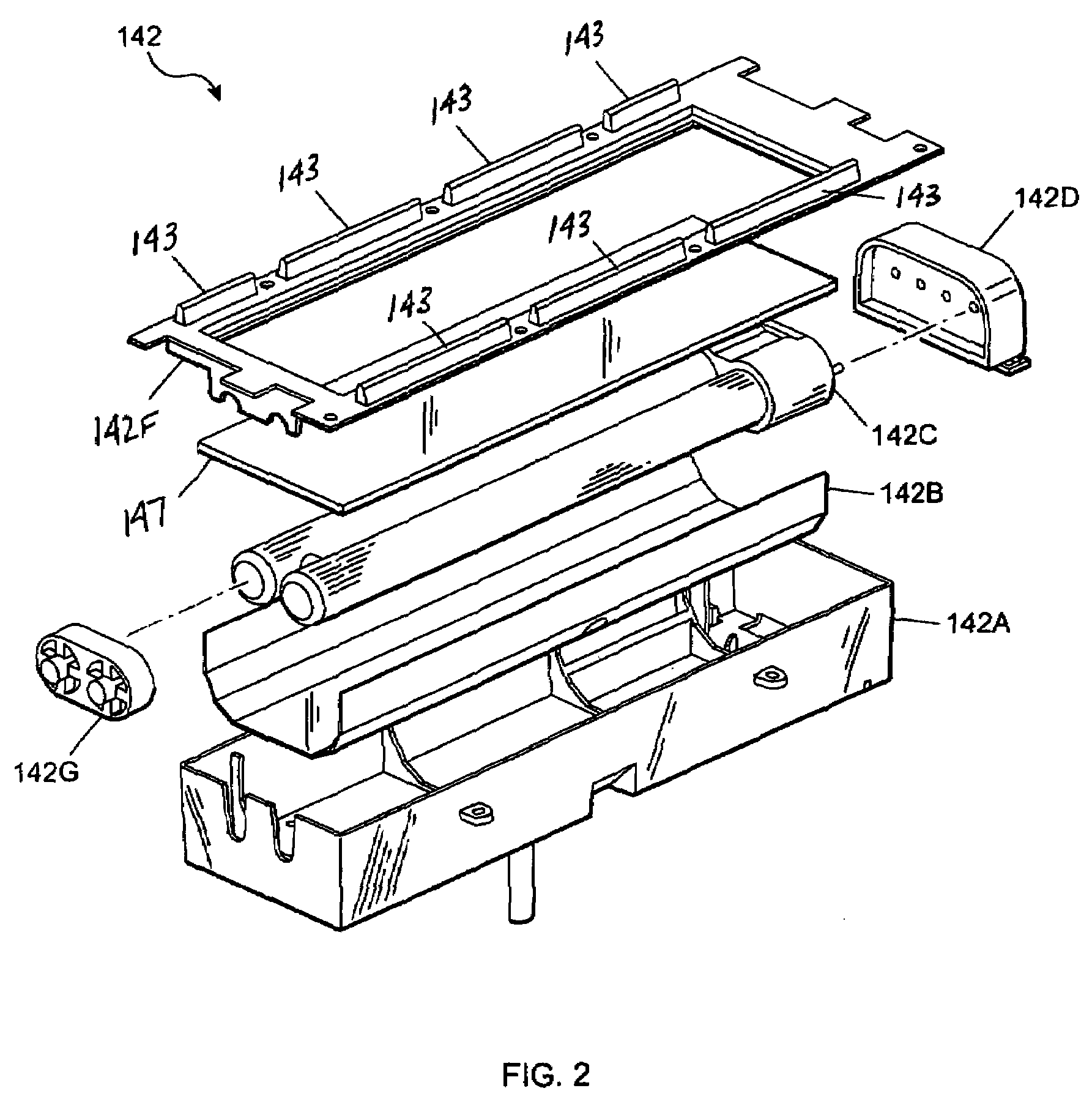 Disinfecting device utilizing ultraviolet radiation