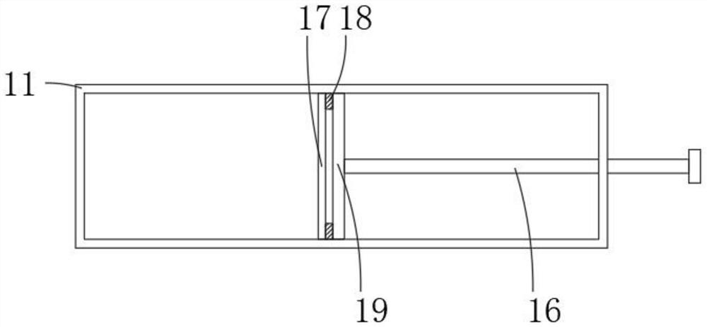 Waste treatment device for mechanical production