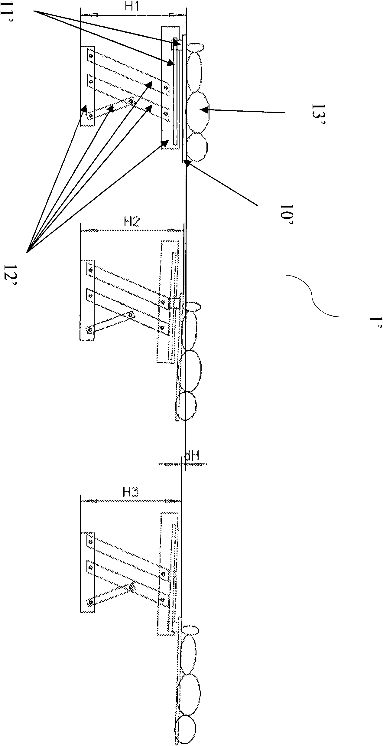 Scanning bed and computed tomography (CT) system or positron emission tomography (PET) system containing scanning bed