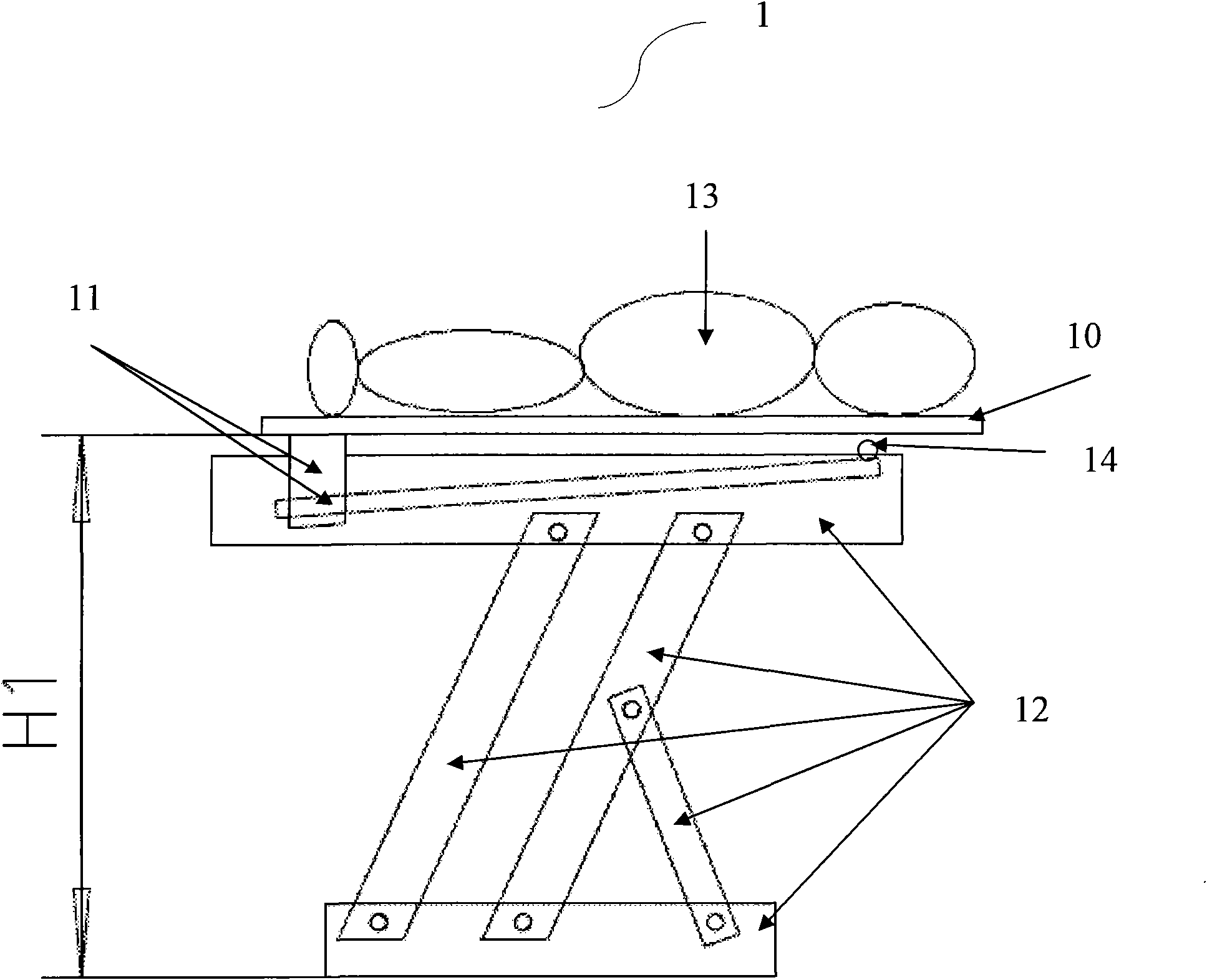 Scanning bed and computed tomography (CT) system or positron emission tomography (PET) system containing scanning bed