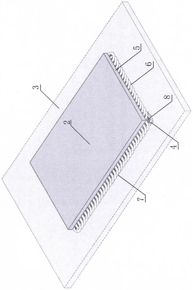 Electromagnetic power device of fluid film suspension vehicle system