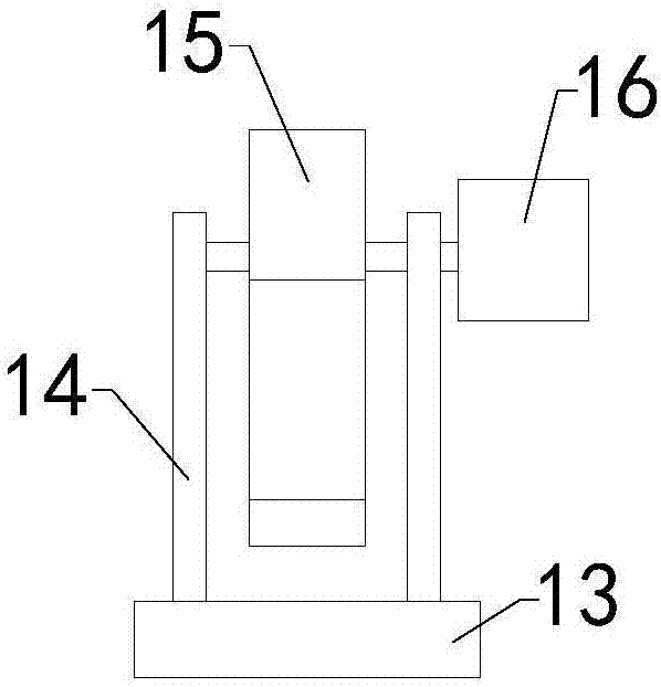 Cleaning device for wall of aquatic product culture pond