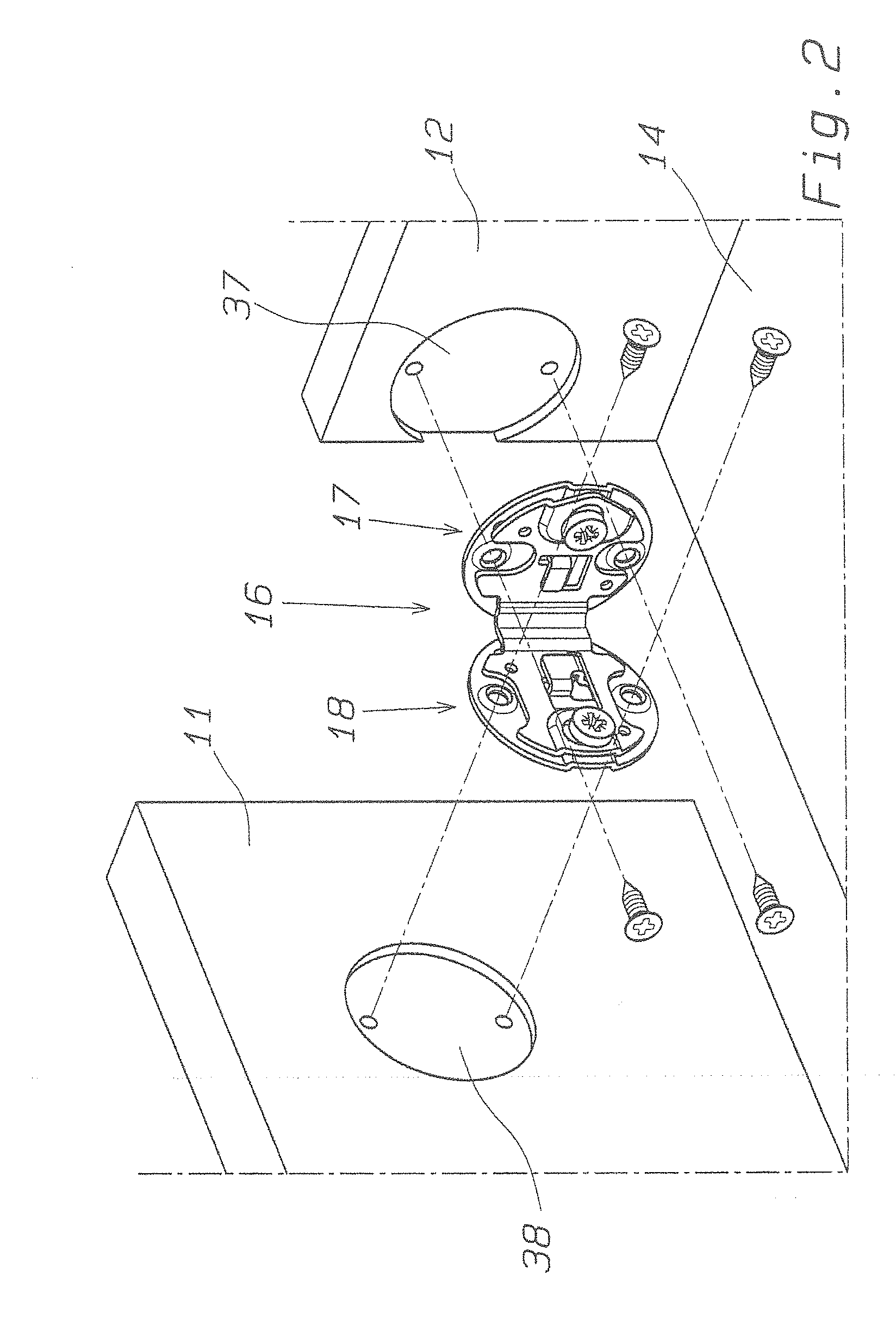 An Adjustable Fixing Device of a Front Panel of a Drawer or the Like, and a Drawer Provided with the Adjustable Fixing Devices