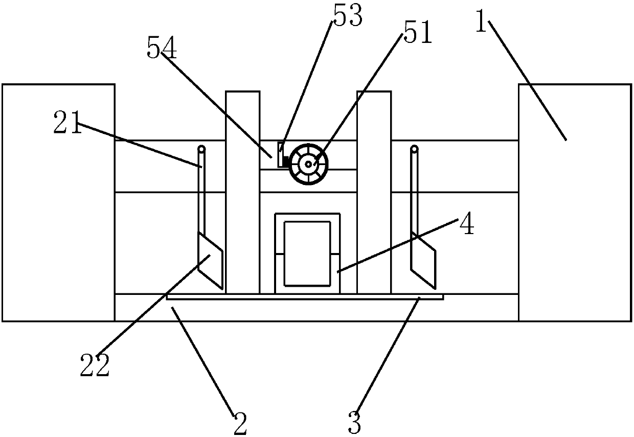 Band sawing machine with flying chip prevention function