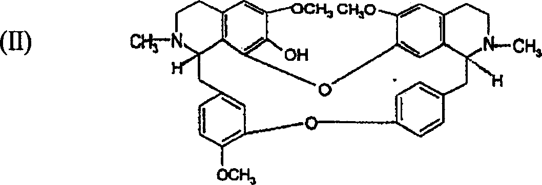 Preparation extracted from stephania tetrandra S. Moor and the use thereof