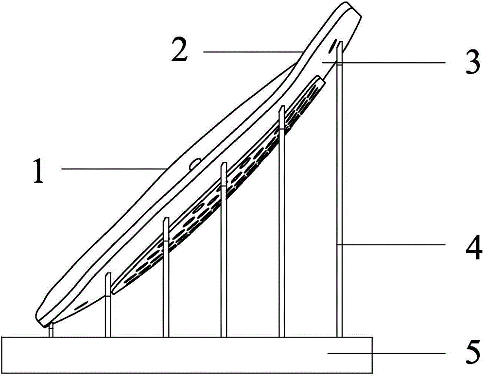 Titanium alloy skull repair prosthesis preparation method based on metal powder laser sintering 3D molding technology