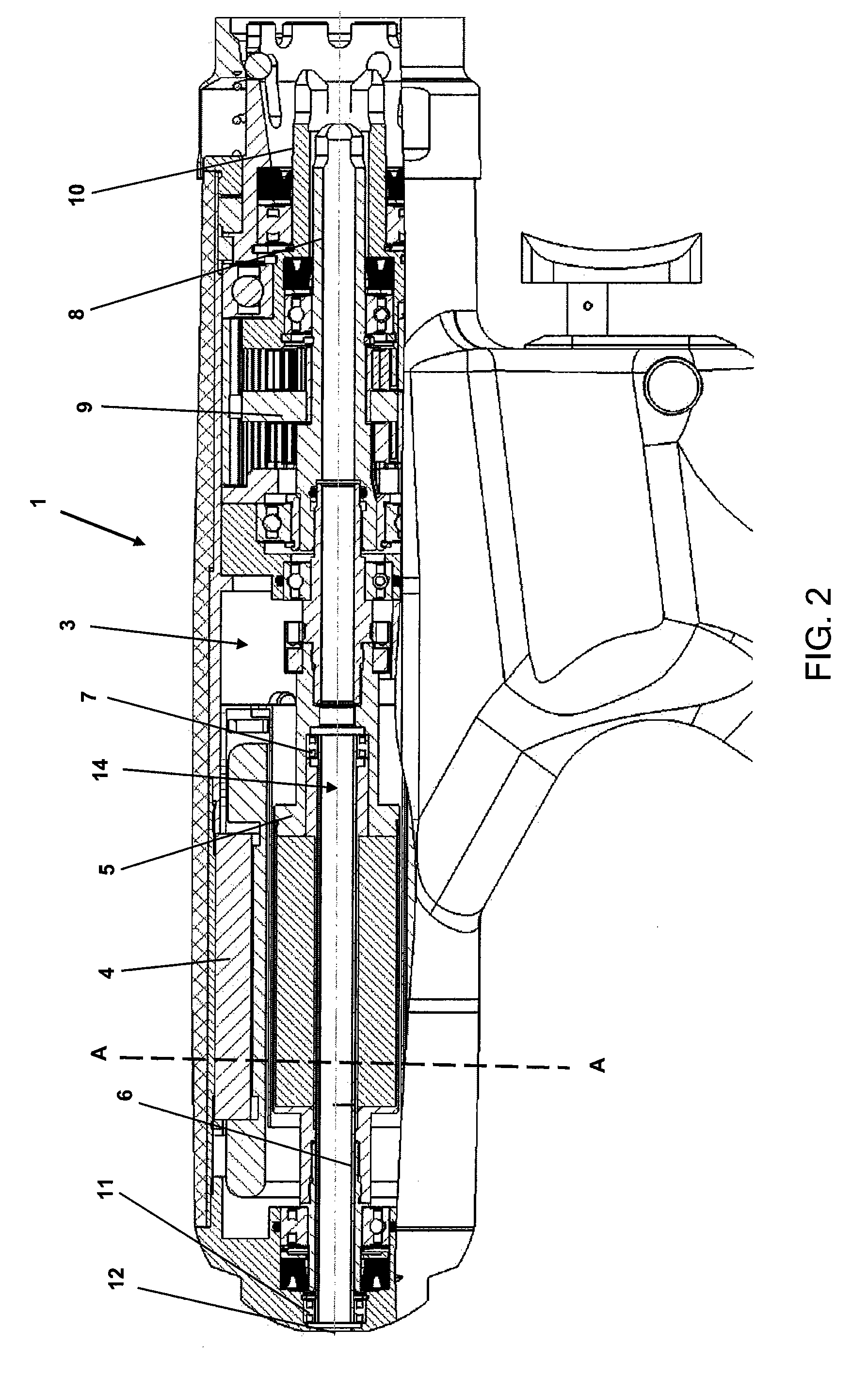 Medical or surgical handpiece