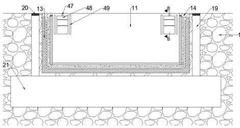 New media playing flexible substrate applied to water bottom