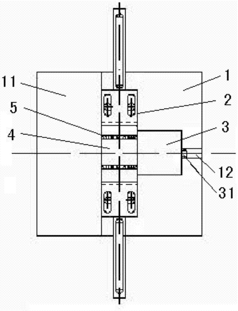 Test clamp for microwave power amplifier