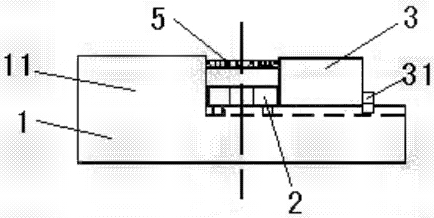 Test clamp for microwave power amplifier