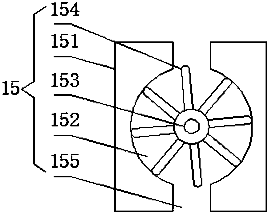 Bidirectional agitating tower-type multilayer liquid washing agitating kettle