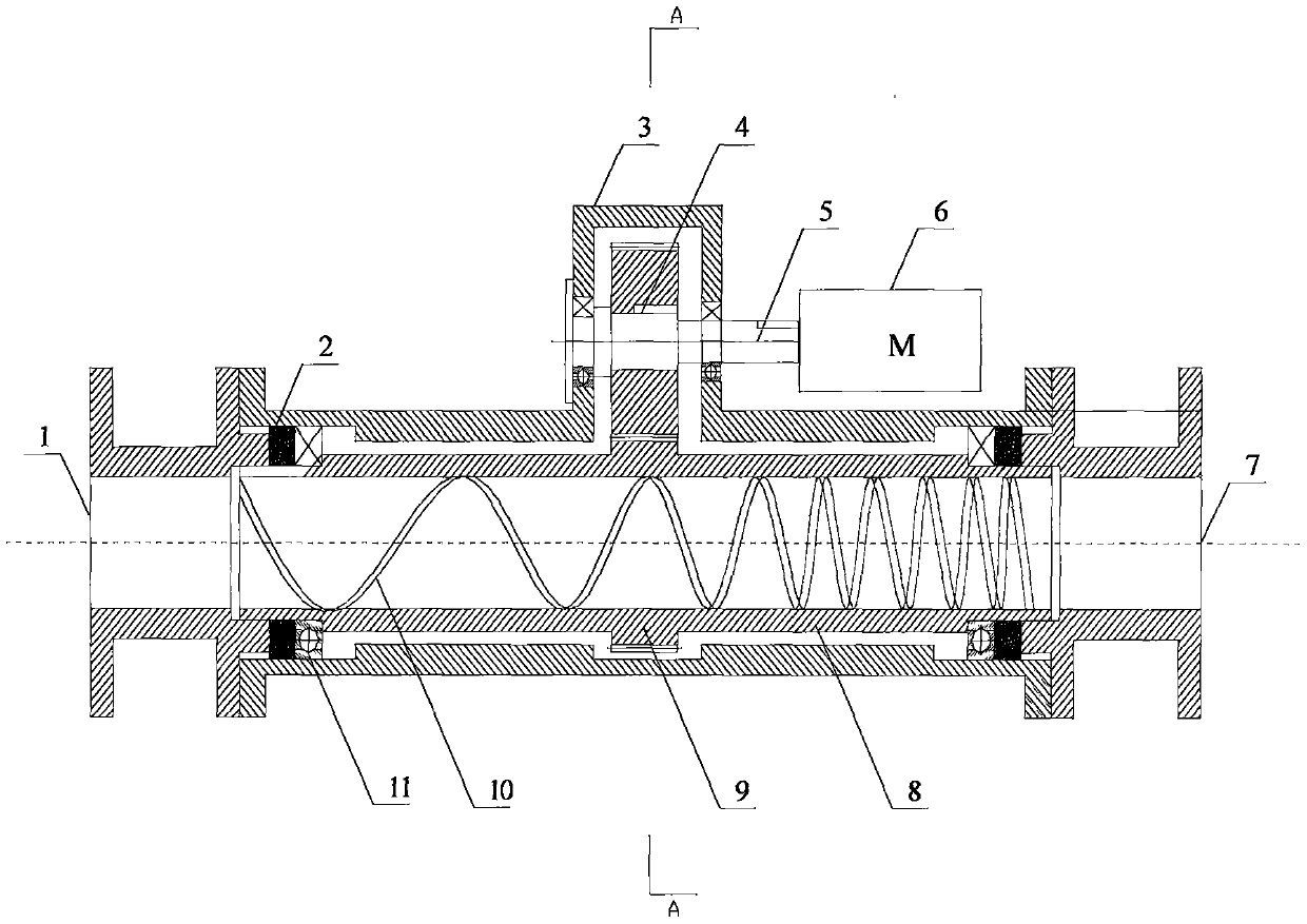 Liquid ring maintenance device for liquid ring transport