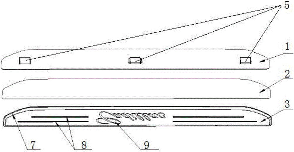 Method for manufacturing automobile welcome pedal