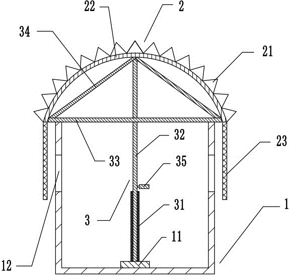 Sunstroke-prevention thermal insulation pigsty