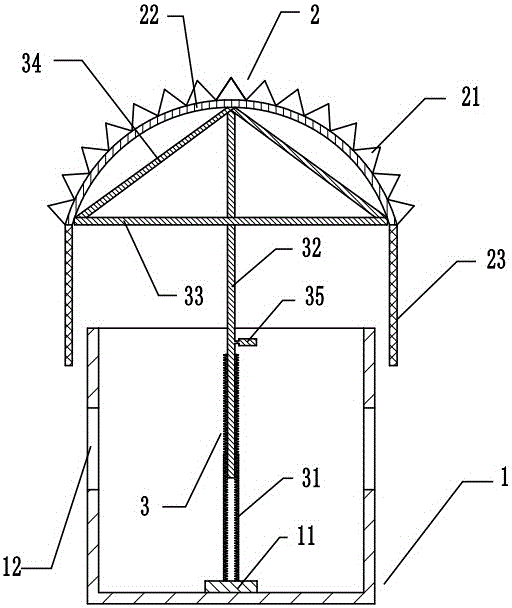 Sunstroke-prevention thermal insulation pigsty