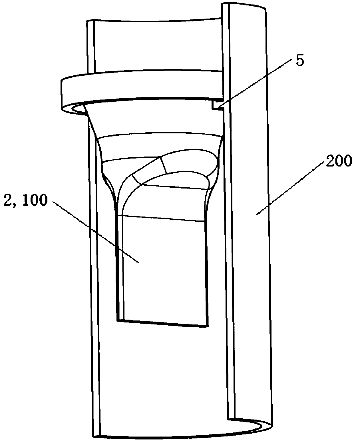 Drainage and noise reduction structure of washing machine and washing machine