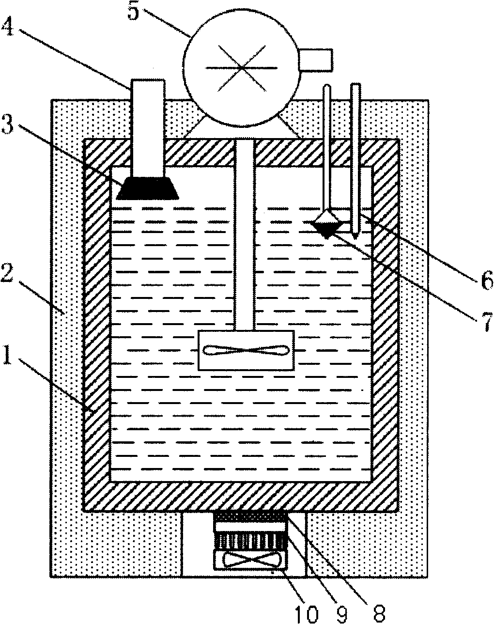 Constant temperature conveyer of polishing solution