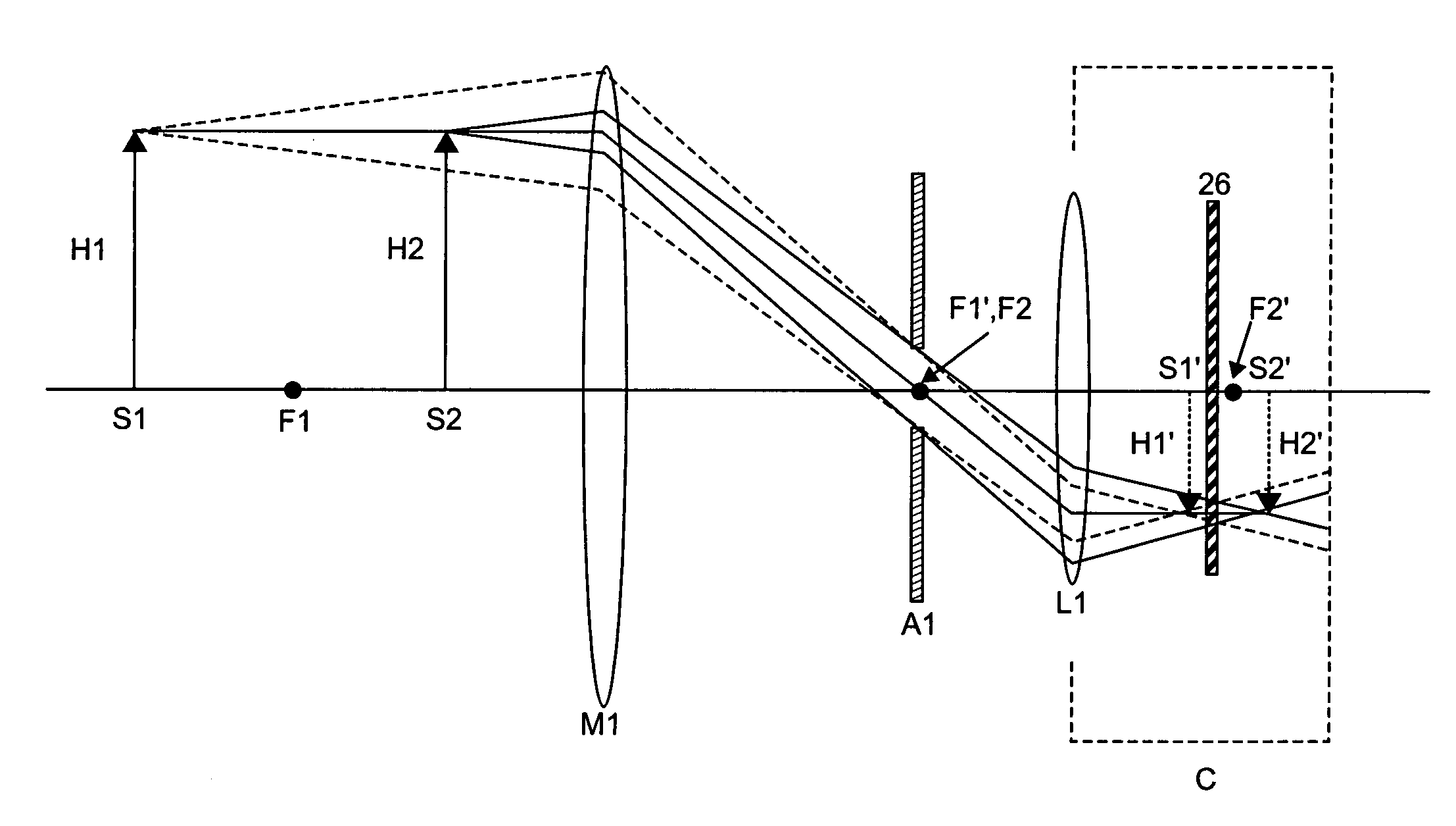 Wide-field extended-depth doubly telecentric catadioptric optical system for digital imaging