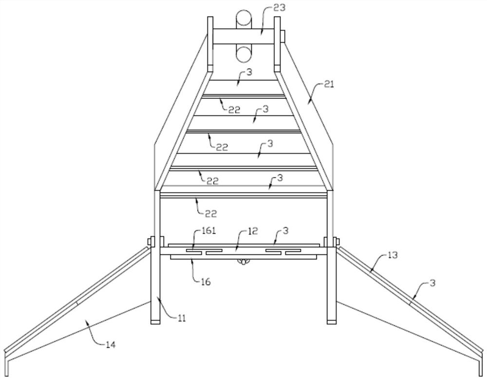 A marine engineering dragging anchor that can improve the uplift bearing performance