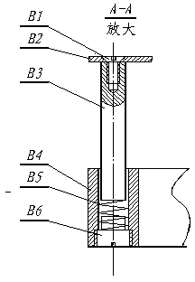 Gradient-method vacuumizing process and device for full-pressure-plug antibiotics bottle