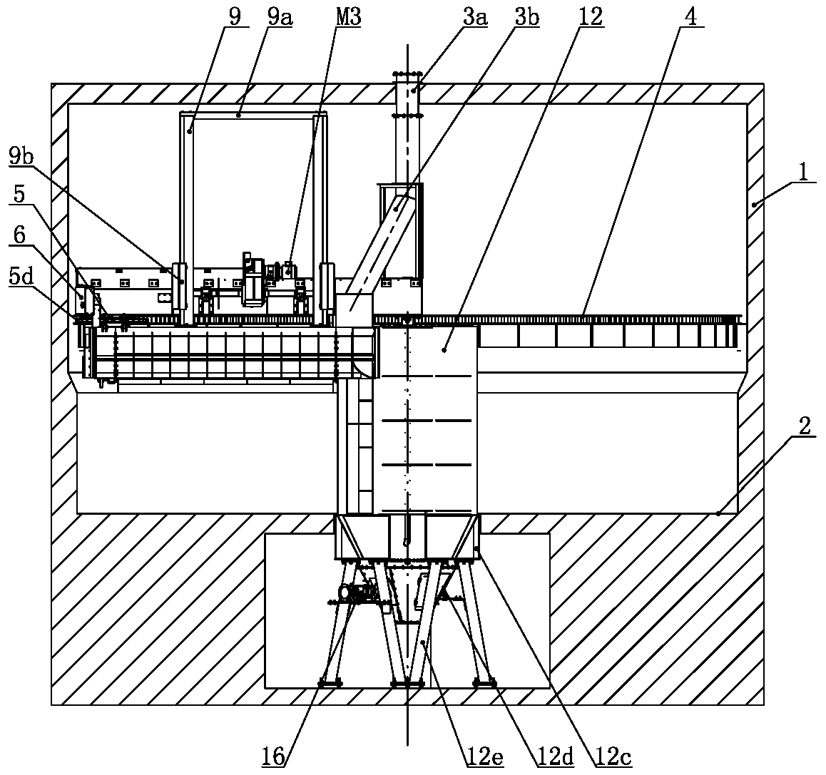 Drive and control system of solid state fermentation machine