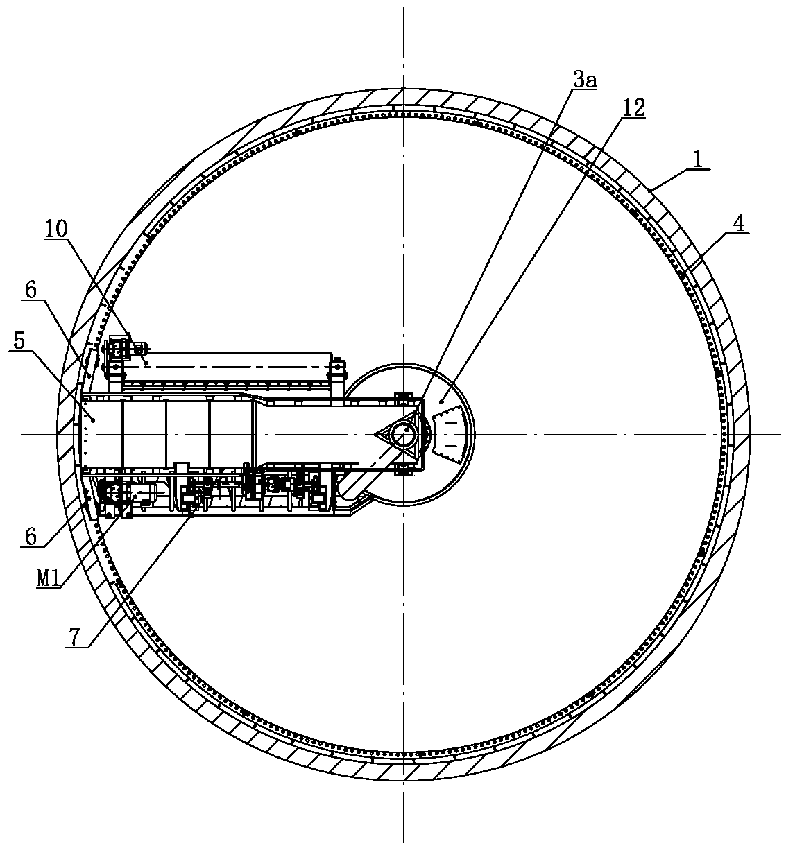 Drive and control system of solid state fermentation machine