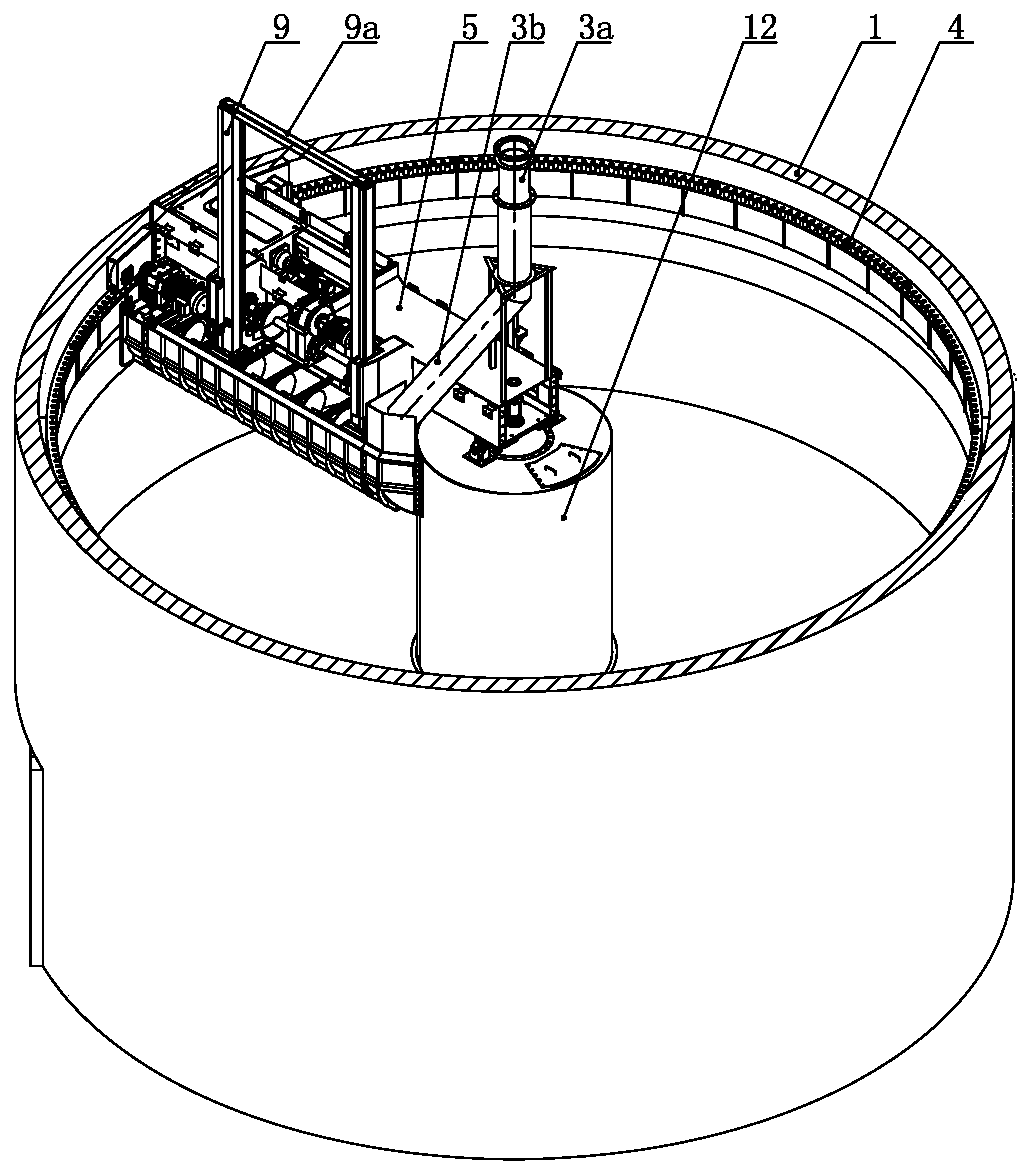 Drive and control system of solid state fermentation machine