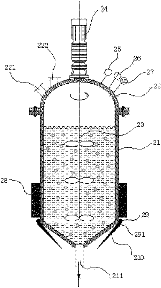 Temperature-sensitive magnetic nanomaterial-based emulsified petroleum wastewater treatment device