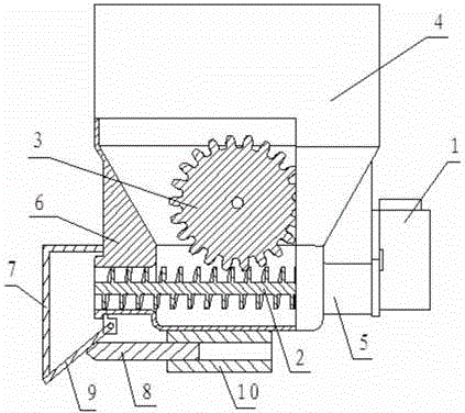 Flocculant dispenser of washing machine