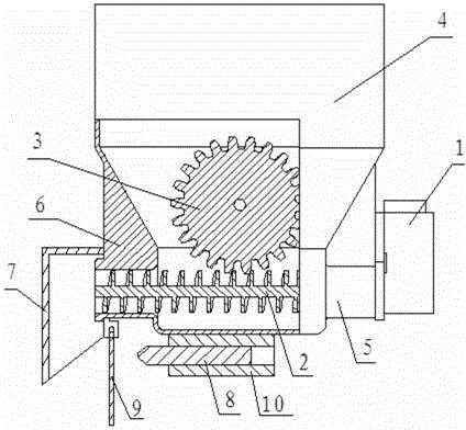 Flocculant dispenser of washing machine