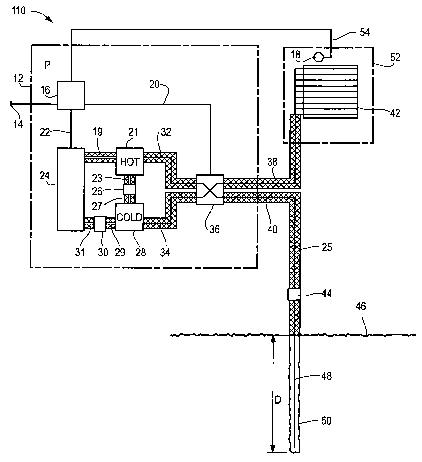 Geothermal exchange system incorporating a thermally superconducting medium