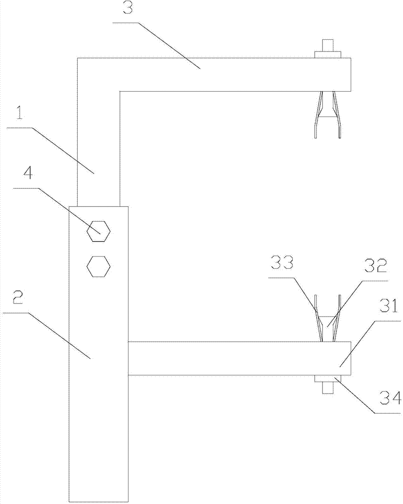 Winding machine spindle clamping device