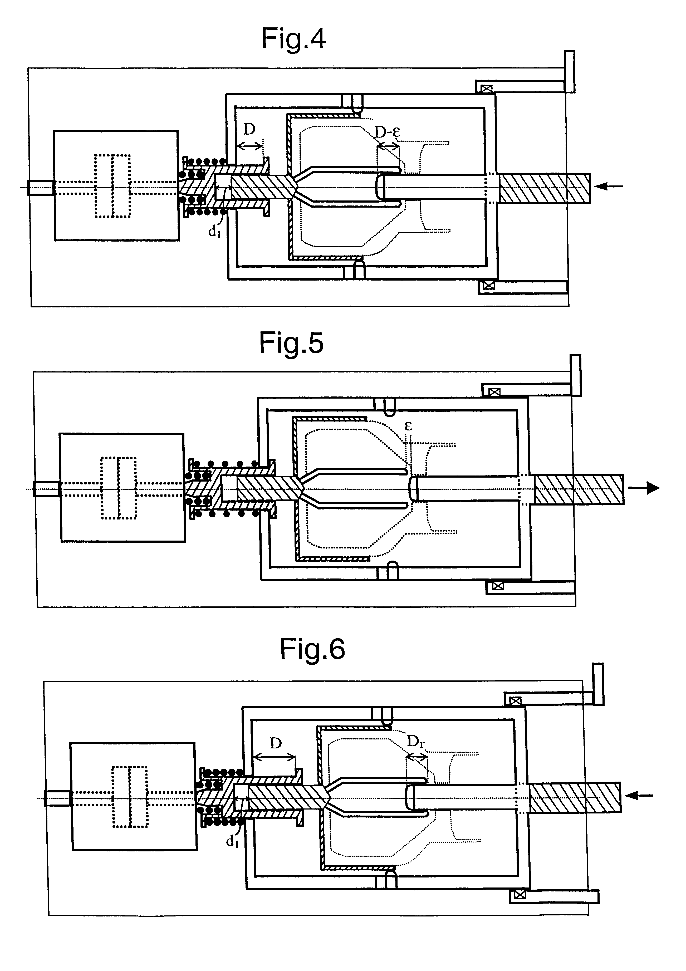 High-voltage interrupter device having combined vacuum and gas interruption