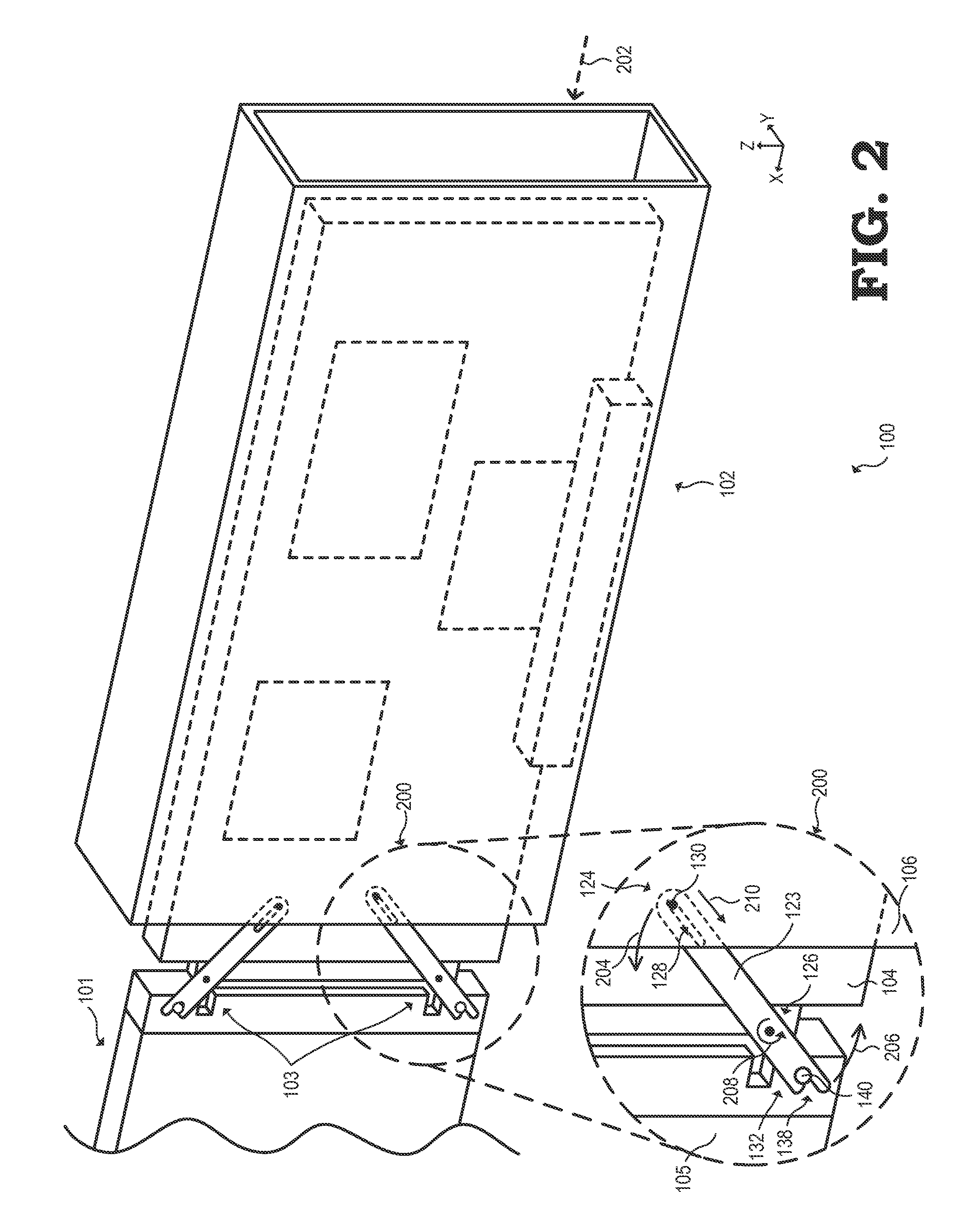 Lever mechanism to facilitate edge coupling of circuit board