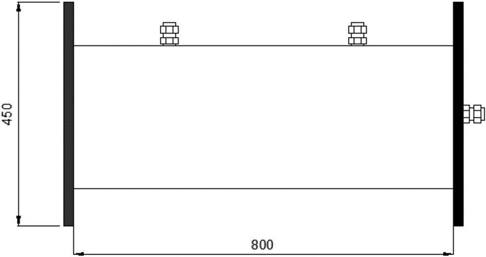 A model test stabilized pressure water adding system and its operation method