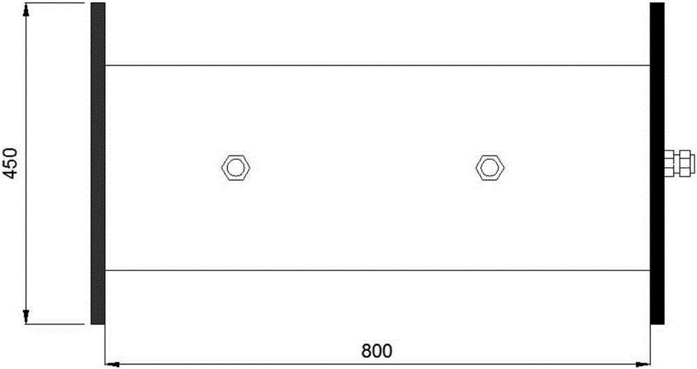 A model test stabilized pressure water adding system and its operation method