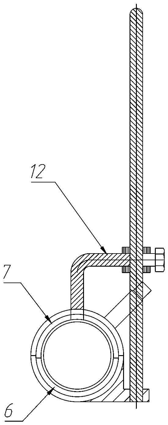 Inner hole welding protection tool and inner hole welding method