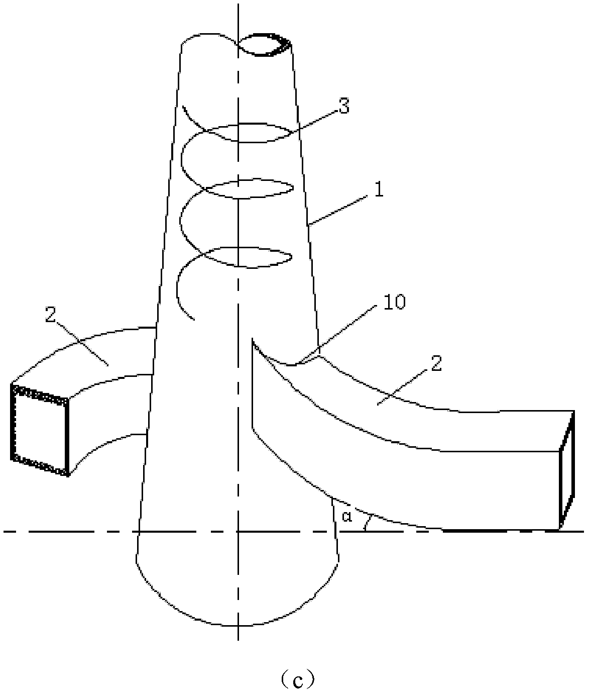 Corrosion-free energy saving chimney