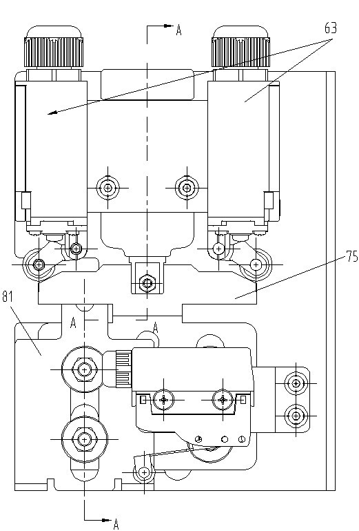 Sliding door lock for half-height safety door