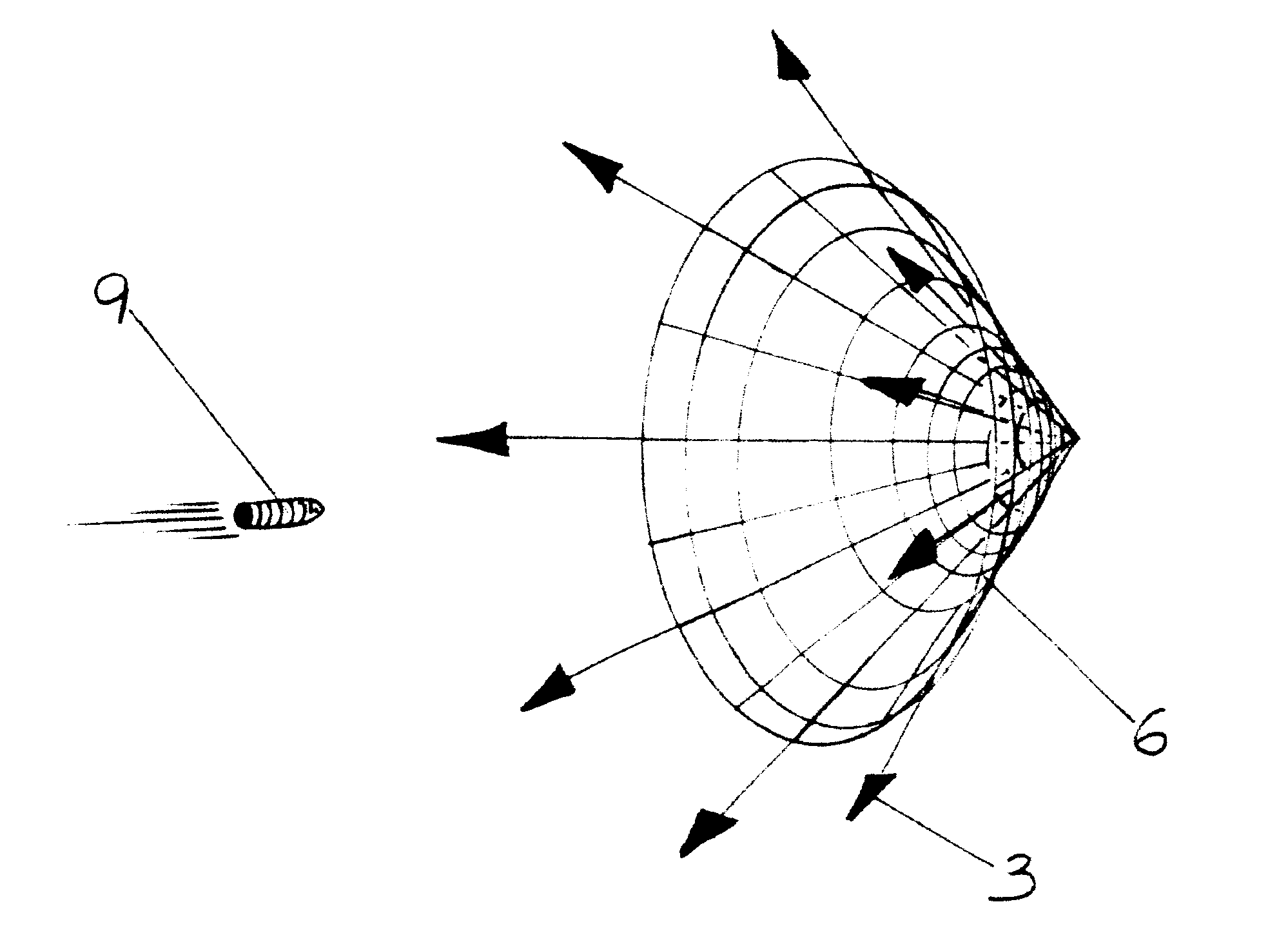 Intercept vehicle for airborne nuclear, chemical and biological weapons of mass destruction