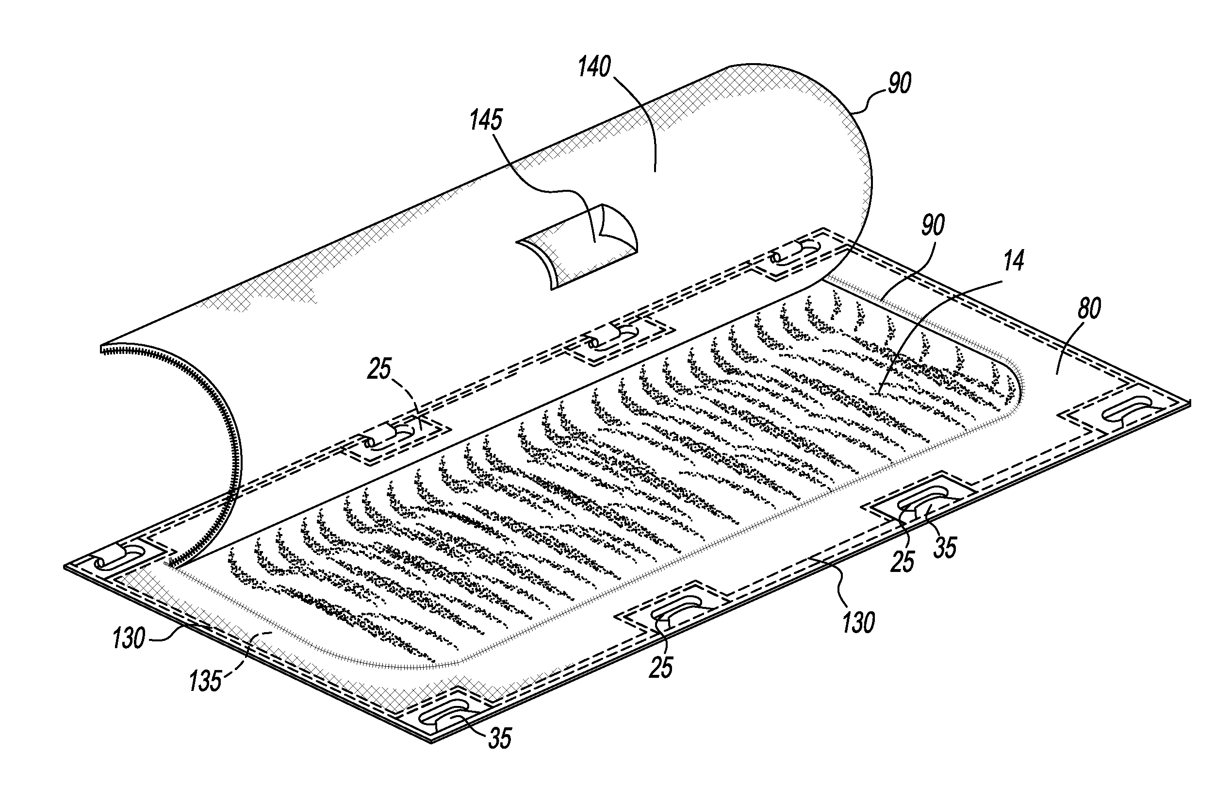 Multi-layered hazardous material containment bag