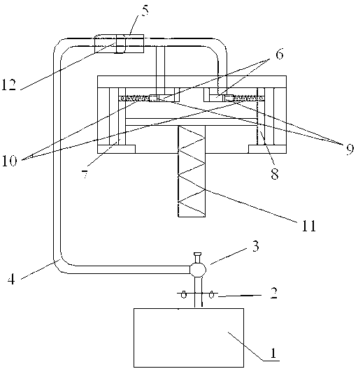 Electric braking type double-disk friction press