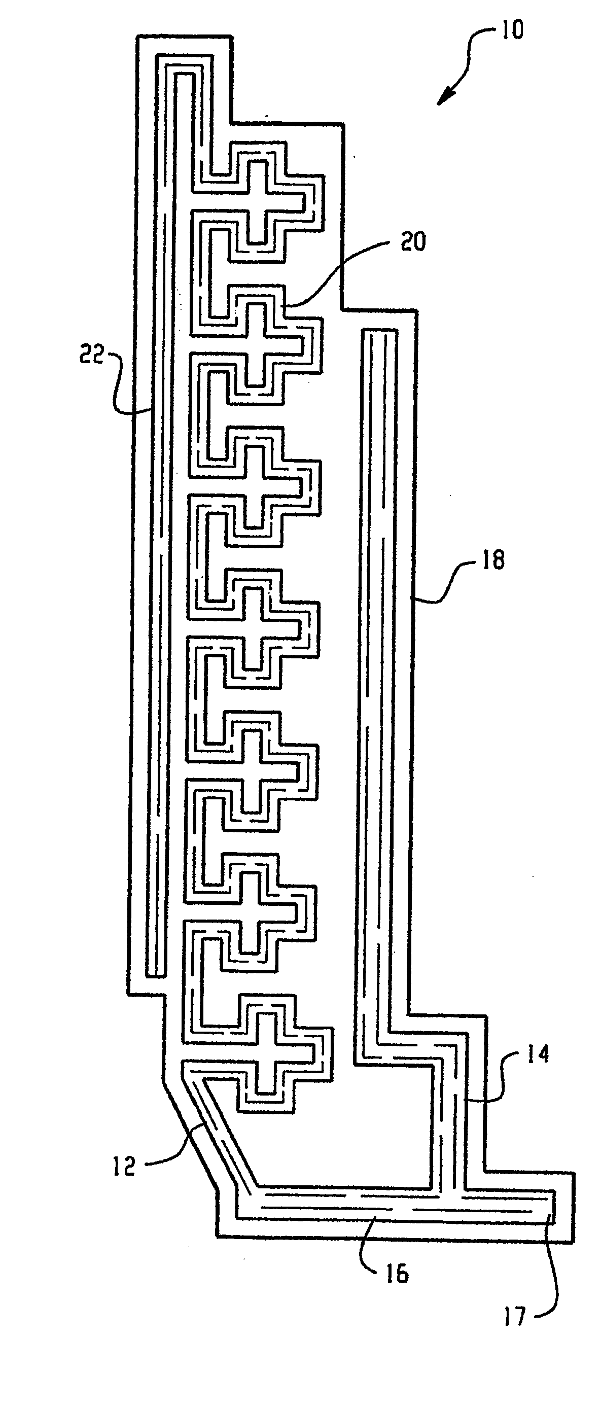 Multi-band monopole antenna for a mobile communications device