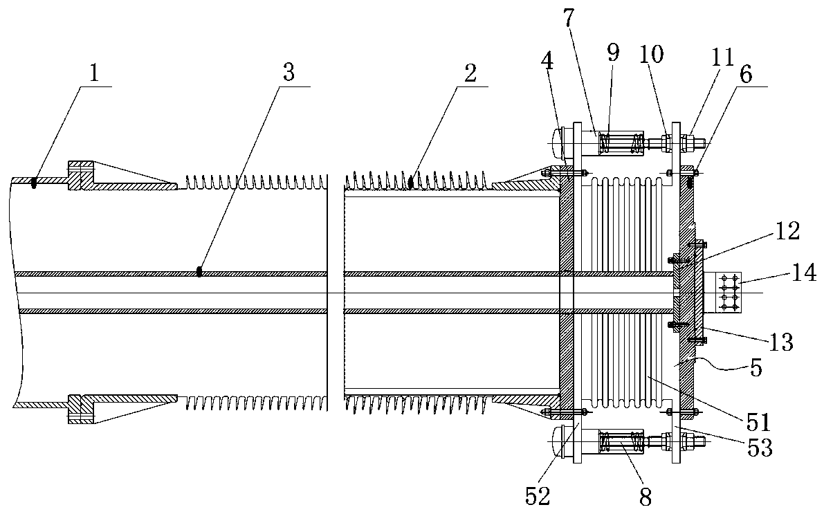 A new type of wall bushing assembly