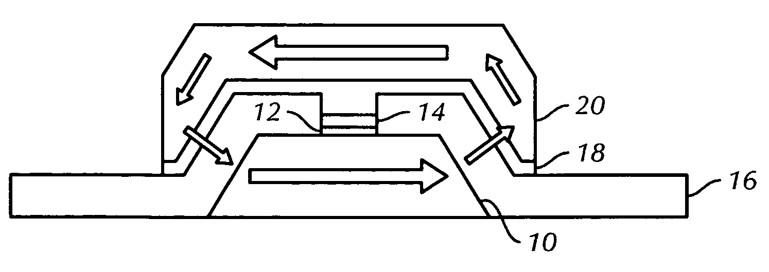 Structure of magnetic random access memory using spin-torque transfer writing and method for manufacturing same